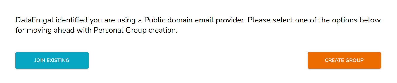 Create Organisation UI
